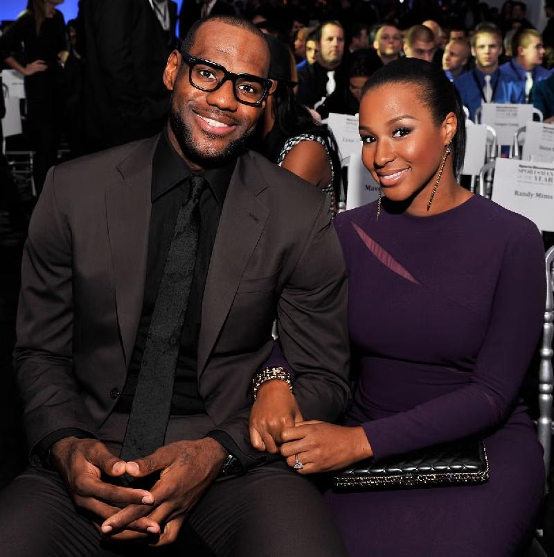LeBron and Savannah James - Getty
