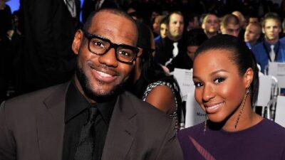 LeBron and Savannah James - Getty