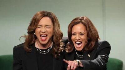 Maya Rudolph and Kamala Harris on SNL - Gettyimages
