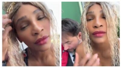 Serena Williams appears to be white washed