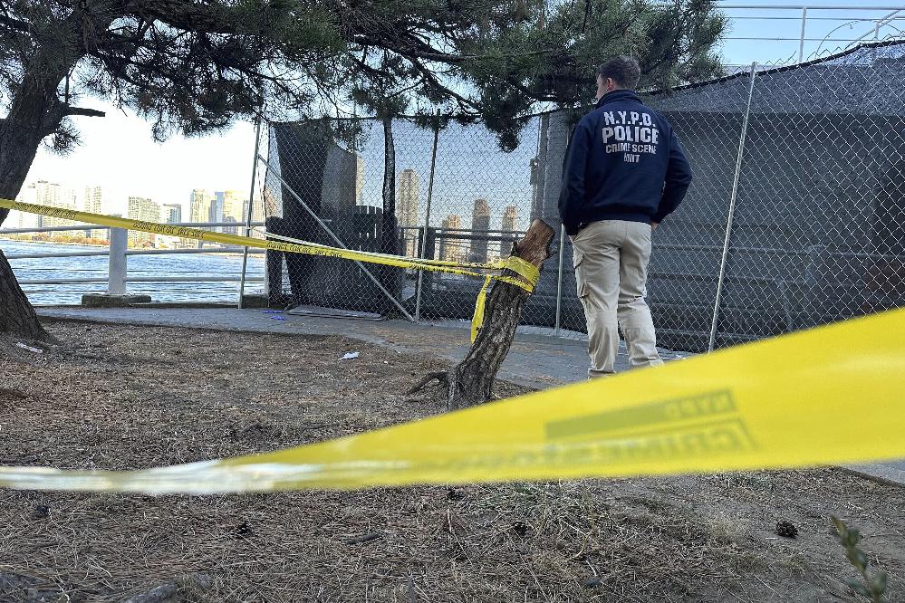 NYC stabbing scene (David R Martin-AP via CNN Newsource) 