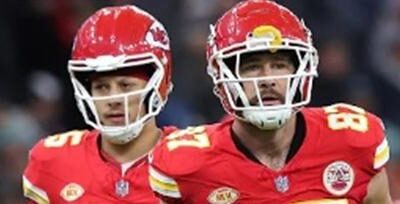 Patrick Mahomes and Travis Kelce