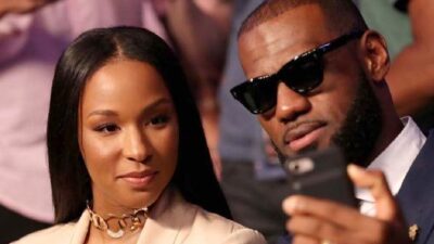 Savannah and LeBron James