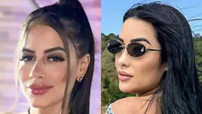 Influencers Beatriz Tavares da Silva Faria (left) and Aline Tamara Moreira de Amorim (right)