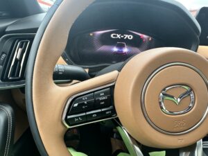 Interior of the 2024 Mazda CX-70 Turbo S Premium Plus