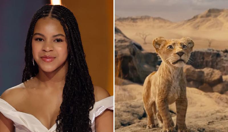Barry Jenkins, Lin-Manuel Miranda Talk 'Mufasa' and Blue Ivy // Blue Ivy Carter voices Kiara in 'Mufasa: The Lion King' - Disney/Getty
