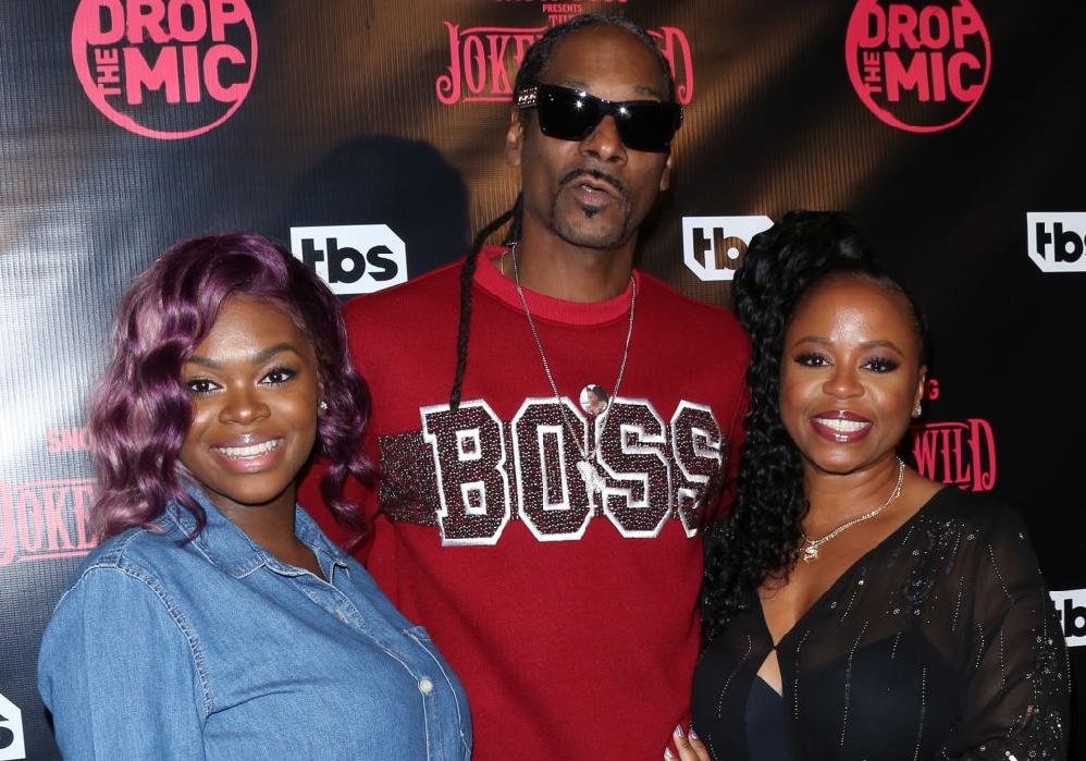 Cori Broadus Snoop Dogg Shante Broadus - GettyImages