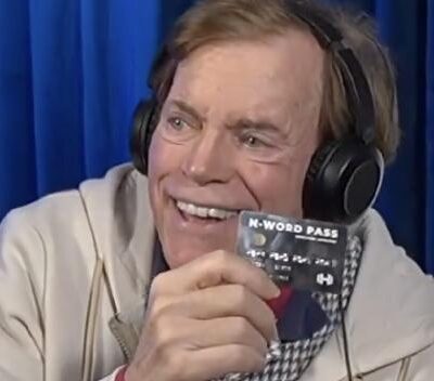 David Duke with N-word pass - via The Hodgetwins