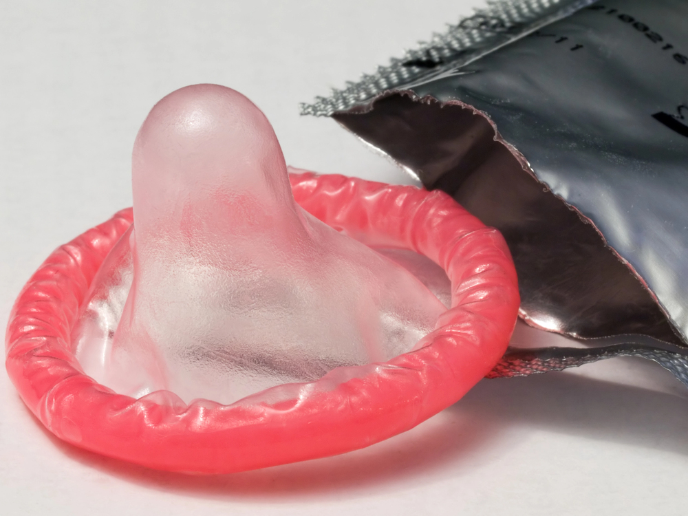condom out of the packaging