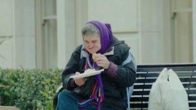 Elderly Homeless woman - screenshot