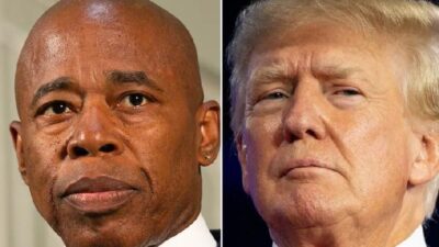 Eric Adams - Donald Trump (Getty)