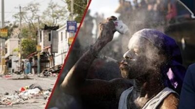 Haiti violence - screenshot