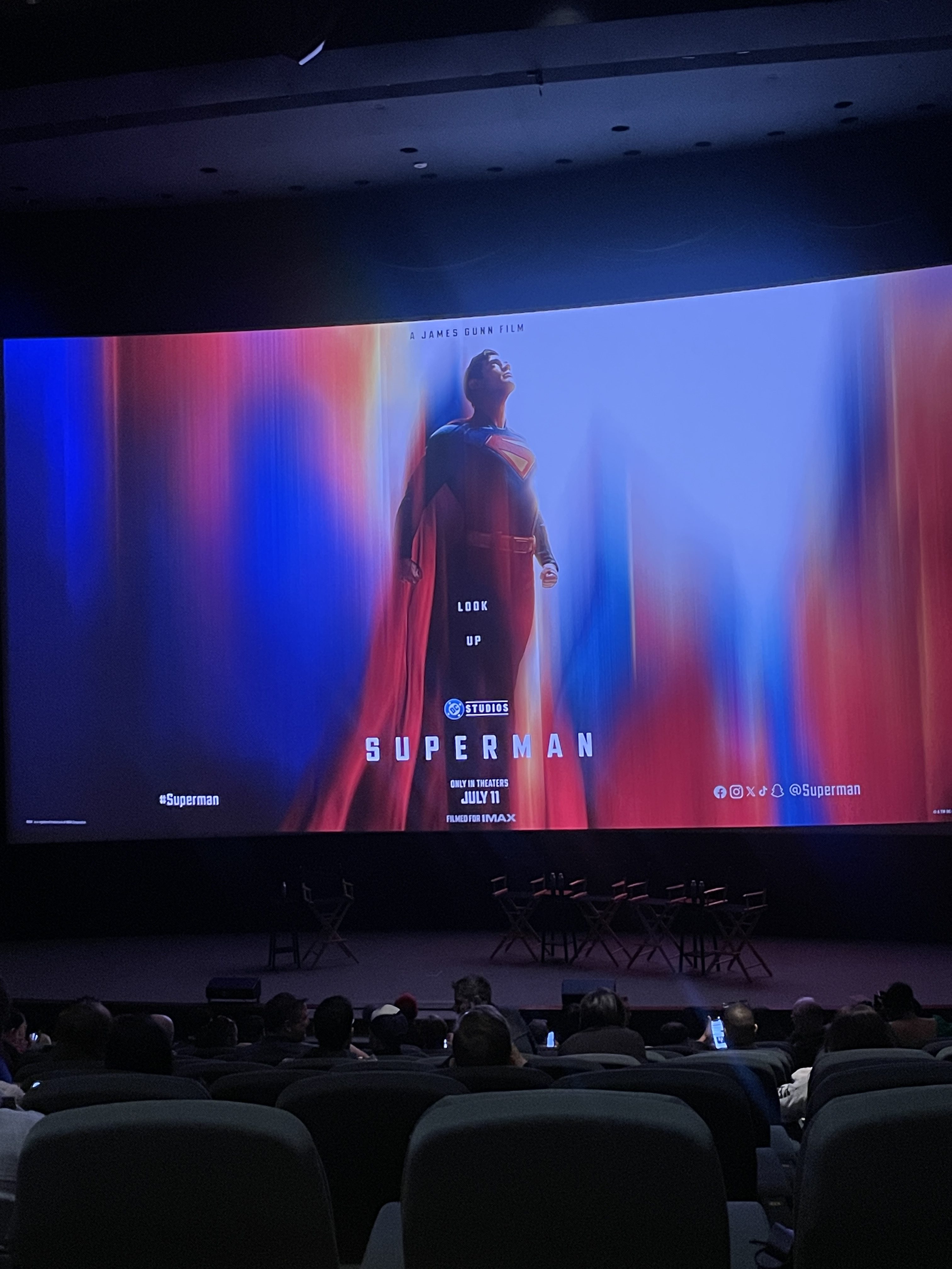 DC Host Q&A for Superman trailer