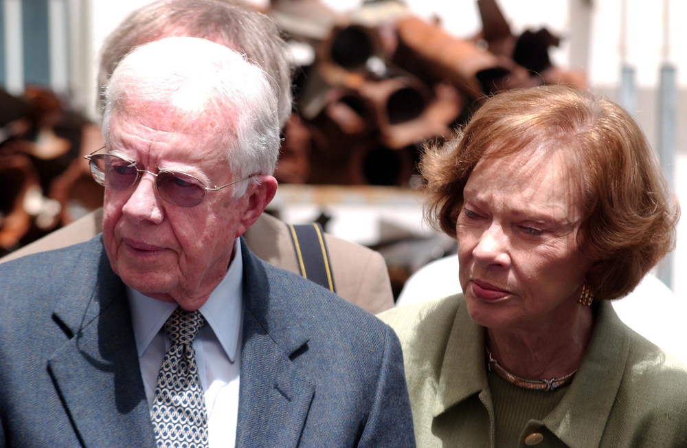 Jimmy Carter Dies at 100, Longest-Living U.S. President // Jimmy and Rosalind Carter - Depositphotos