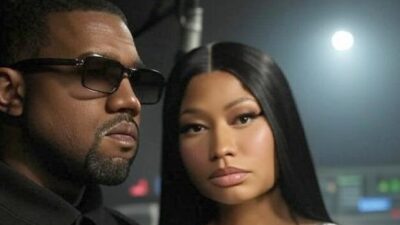 Kanye West Nicki Minaj - via Grok