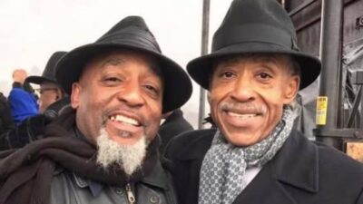 Kenneth Sharpton Glasgow and Al Sharpton - via Facebook