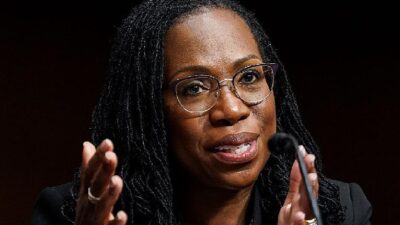 Ketanji Brown Jackson (Kevin Lamarque-Pool-Getty Images via CNN Newsource)