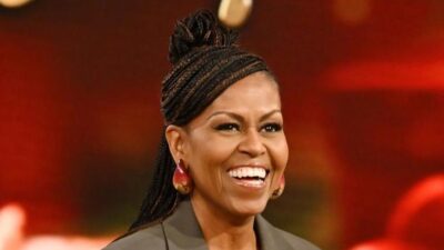 Michelle Obama on The Jennifer Hudson Show - screenshot