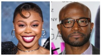 Gail Bean and Taye Diggs composite