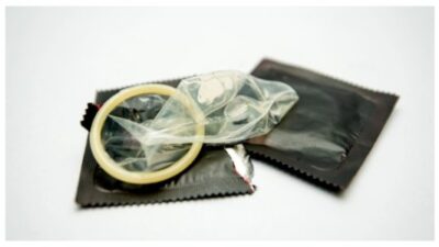 condom out of the packaging