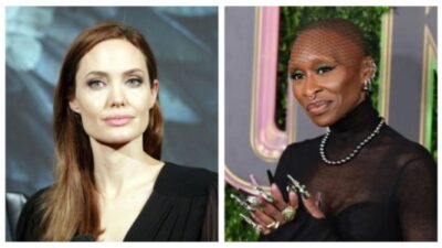 Angelina Jolie and Cynthia Erivo