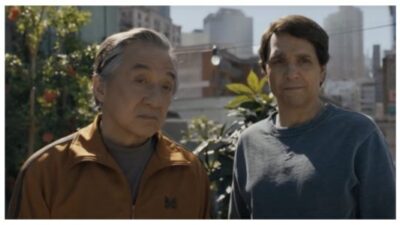 Jackie Chan and Ralph Macchio