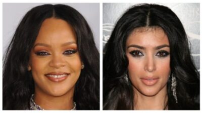 Rihanna and Kim Kardashian