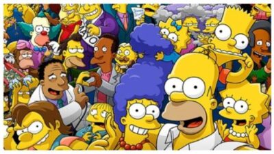 The Simpsons collage