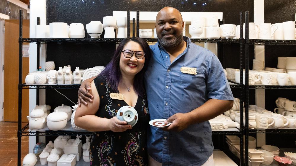 Herschel Wilson Starts Stockpiling After Trump&rsquo;s Tariff Agenda // Noelle and Herschel Wilson (Courtesy Herschel Wilson via CNN Newsource) 