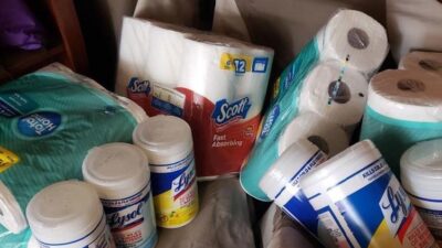 Nonperishable goods (Courtesy Gaylon Alcaraz via CNN Newsource)
