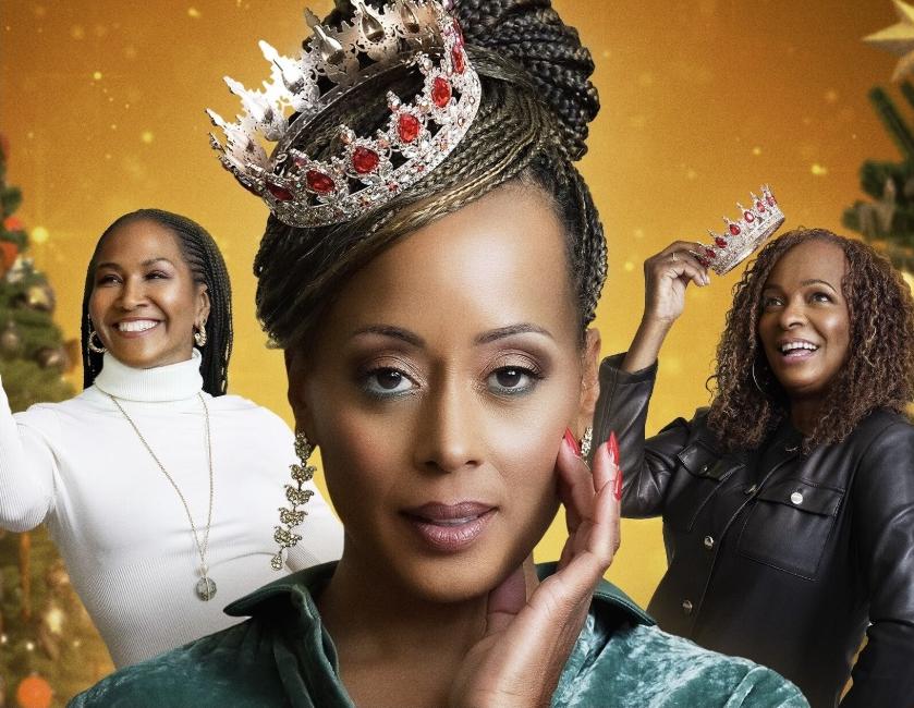 Queens of Christmas Hits BET+ Dec. 19; EURweb Chats with Stars // 'Queens of Christmas' poster - Courtesy of Worldwide Entertainment and Media.