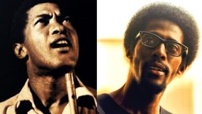 Sam Cooke (left) and David Ruffin