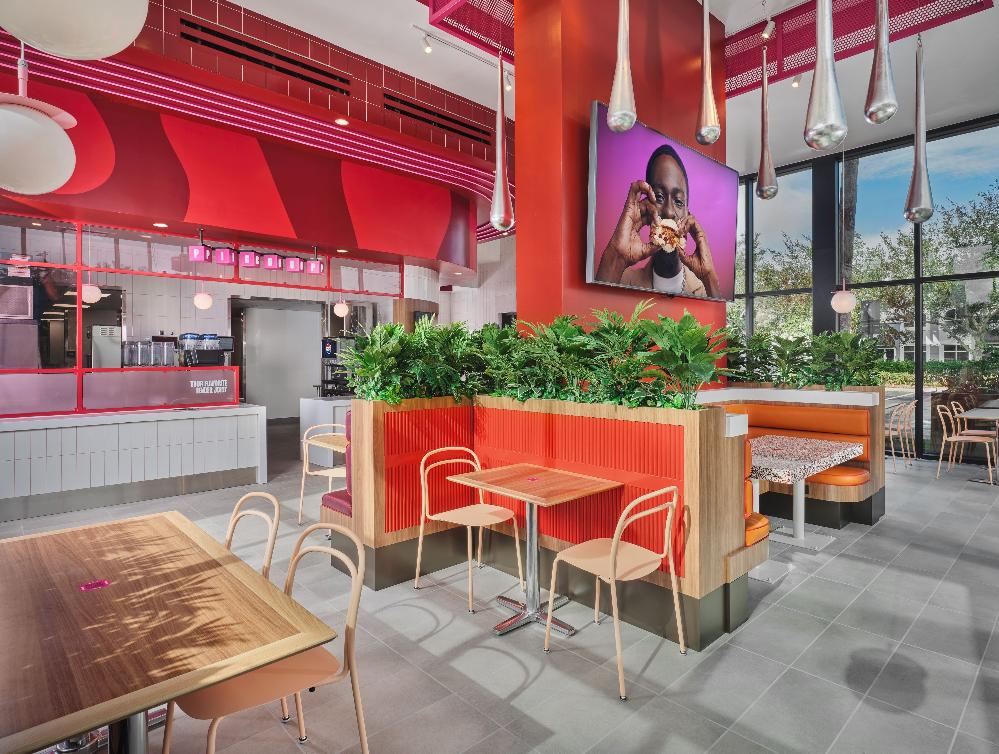 KFC's 'Saucy' Prototype Opens in Orlando, Showcasing Sauces // Saucy by KFC (Courtesy KFC via CNN Newsource) 