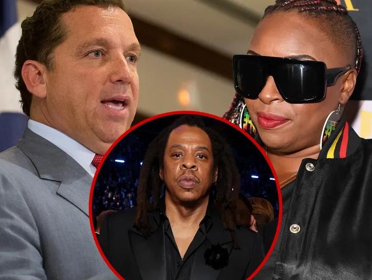 Tony Buzbee Denies Collaboration with Jaguar Wright // Tony Buzbee Jaguar Wright (Jay-Z (inset) - Getty composite