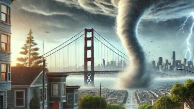 Tornado strikes San Francisco - via EURai