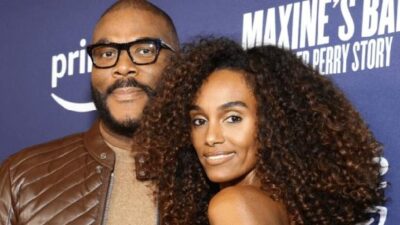 Tyler Perry and Gelila Bekele - Amazon for Getty