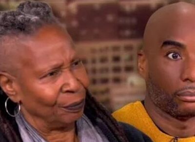 Whoopi Goldberg and Charlamagne Tha God on The View