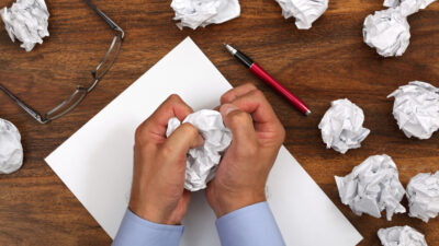 Writer's block - Depositphotos
