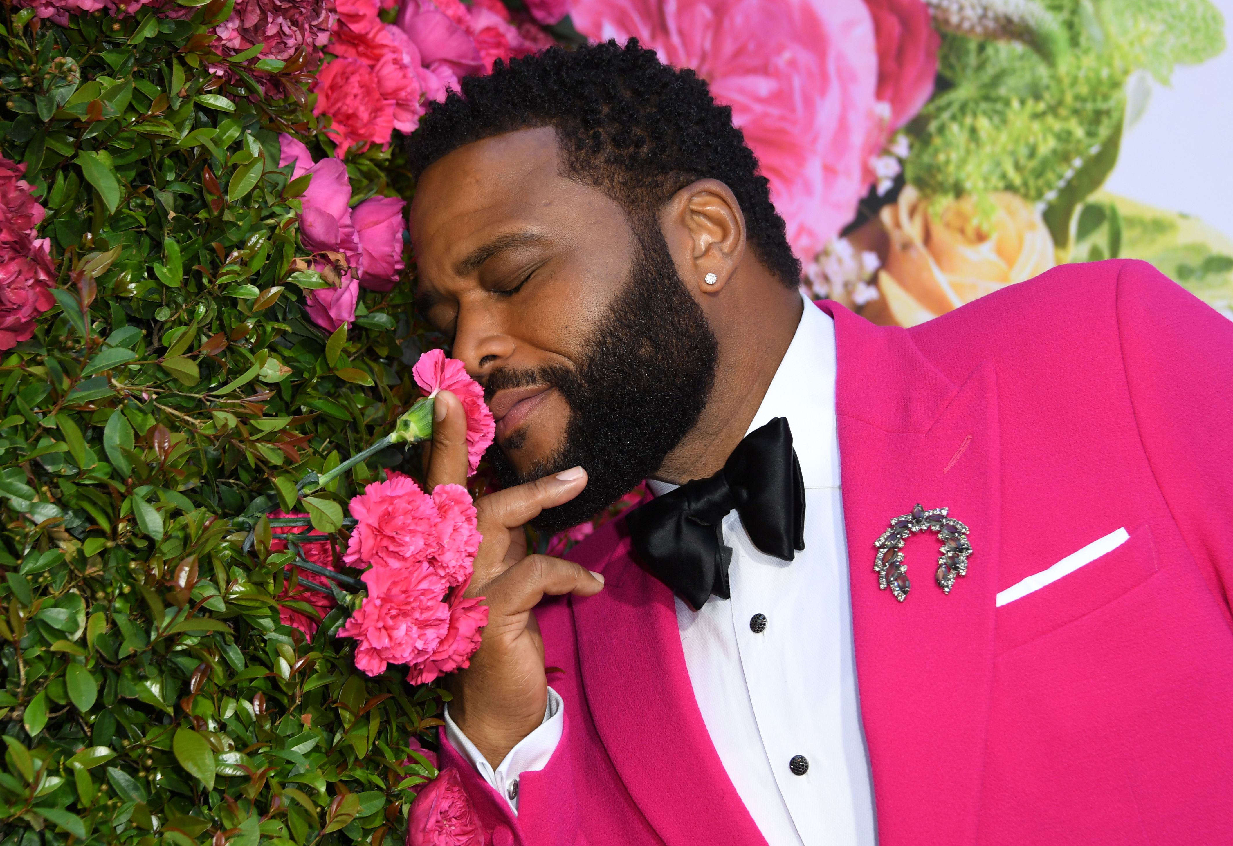 US actor Anthony Anderson arrives fo VH1s Annual Mothers Day Celebration "Dear Mama: A Love Letter to Mom" at The Theatre at Ace hotel in Los Angeles on May 2, 2019. (Photo by VALERIE MACON / AFP) (Photo credit should read VALERIE MACON/AFP via Getty Images)