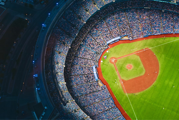 MLB stars are expanding their reach beyond baseball // Baseball stadium