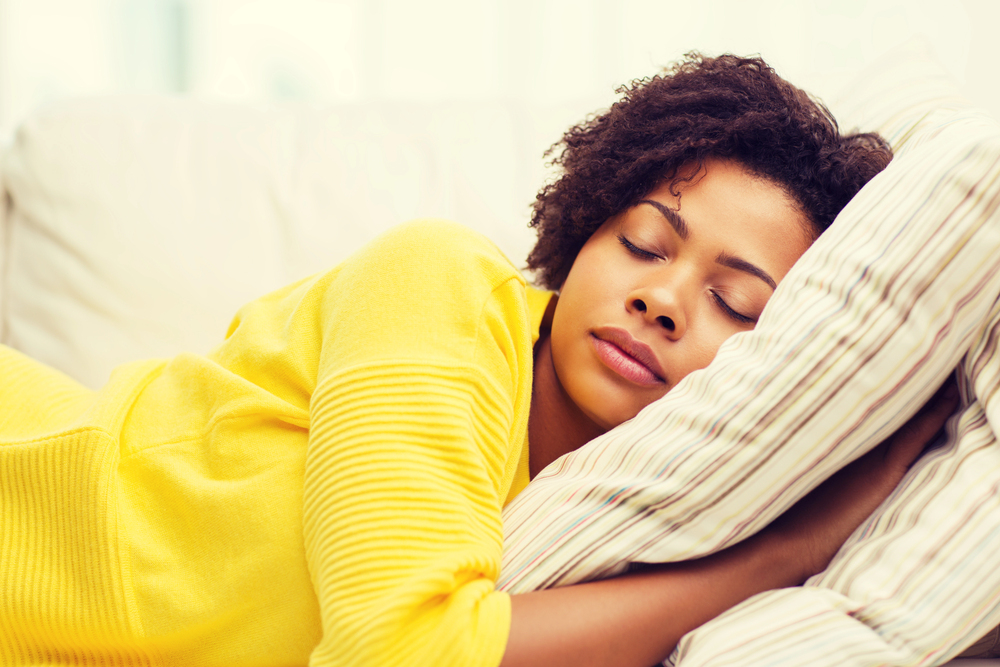 Woman sleeping