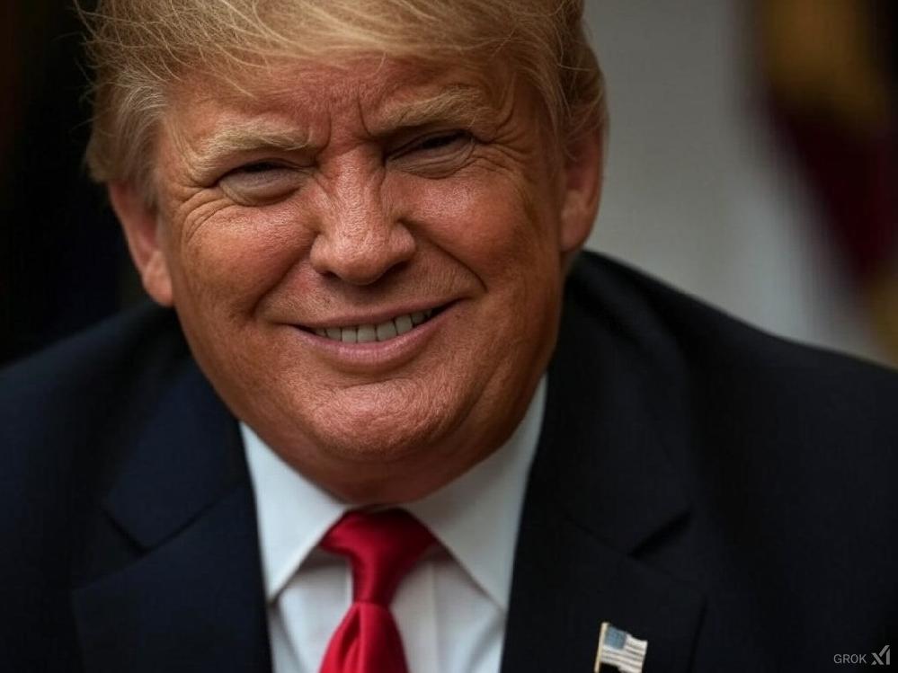 Donald Trump - via Grok AI
