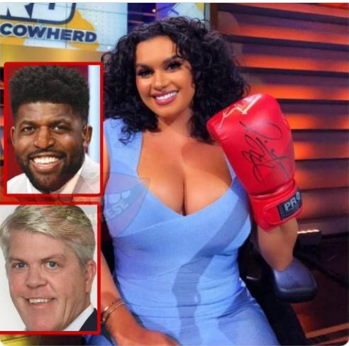 Emmanuel Acho (top left), Charlie Dixon (bottom left), and Joy Taylor - via X