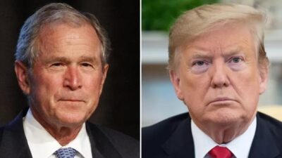 George W. Bush - Donald Trump (Getty)