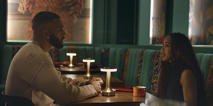 Harlem wraps up, spotlighting Tyler Lepley&rsquo;s powerful arc // Ian (Tyler Lepley) and Camille (Meagan Good) in HARLEM S3 Photo Credit: Courtesy of Prime &copy; Amazon Content Services LLC