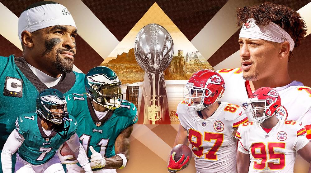 Philadelphia Eagles vs KC Chiefs in Super Bowl