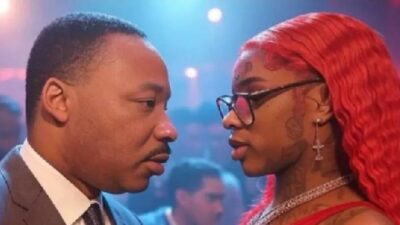 MLK Jr and Sexyy Red - via Grok AI