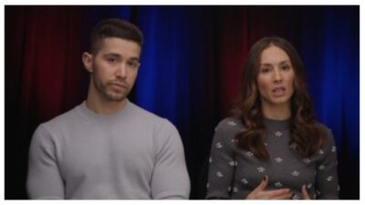 Troian Bellisario and Brandon Larracuente