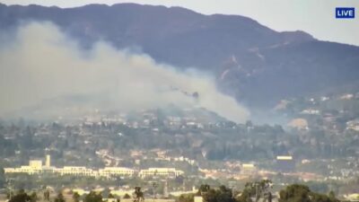Palisades fire / screenshot