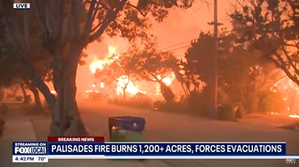 Palisades Fire - screenshot